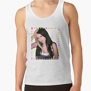 Slayyyter Rainbow Stars and Pink Butterflies Tank Top