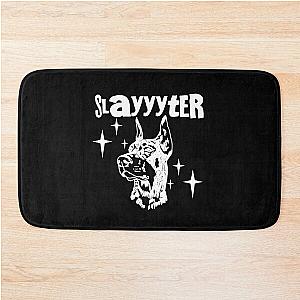 Slayyyter Merch Bath Mat becomes:
Slayyter Merch Bath Mat