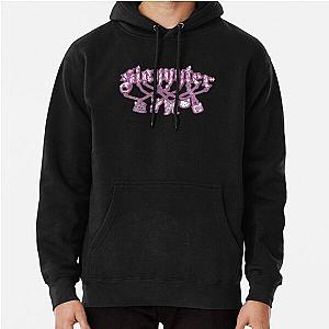 Pink Slayer Chain Pullover Hoodie