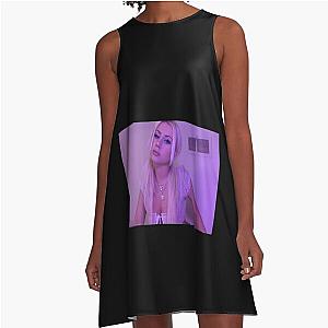 Pink Slayer Chain A Line Dress