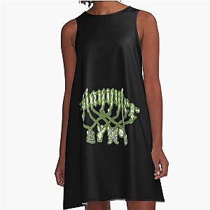 Pink Slayter Chain A-Line Dress