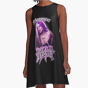 Troubled Paradise Classic T-Shirt A-Line Dress