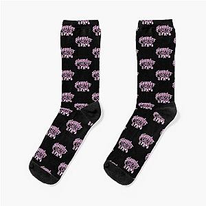Pink Chain Socks