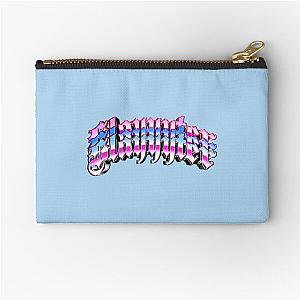 Slayyyter Triple Static Logo Zipper Pouch