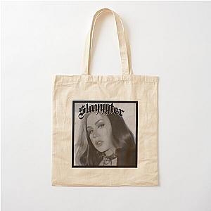 slayer black and white Cotton Tote Bag
