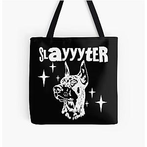 Slayter Merch All Over Print Tote Bag