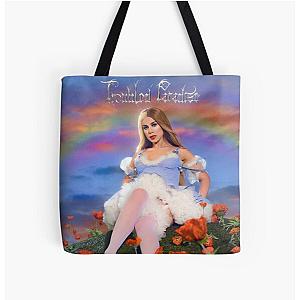 Slayyyter rujacks Troubled Paradise All Over Print Tote Bag