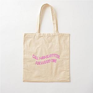 Pink Slyter Chain Cotton Tote Bag