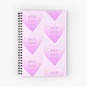 SLAYTER PINK HEART Spiral Notebook
