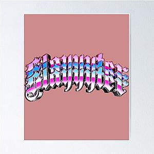 Slayter Triple Static Logo Poster
