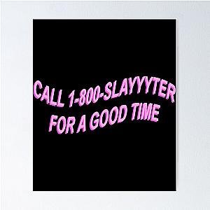 Pink Slitter Chain Poster