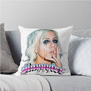 Slayter Face Central Throw Pillow