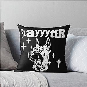 Slayyyter Merch Throw Pillow