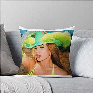 SLAYTER COWBOY HAT Throw Pillow
