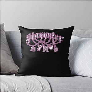 Pink Slayter Throw Pillow