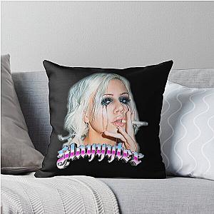 Slayter Face Central Throw Pillow
