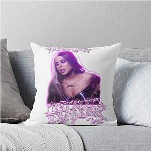 Troubled Paradise Slayyter Throw Pillow