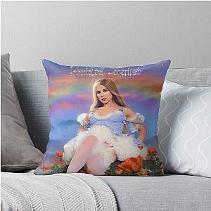 Slayter Troubled Paradise Throw Pillow
