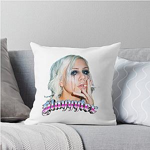 Smoking Slayer Throw Pillow