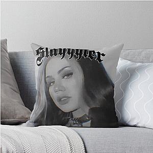 Slayyter Black and White Throw Pillow
