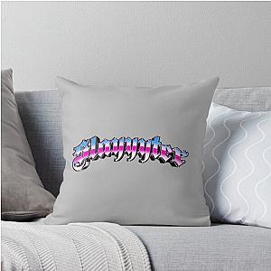Slayter Logo Throw Pillow