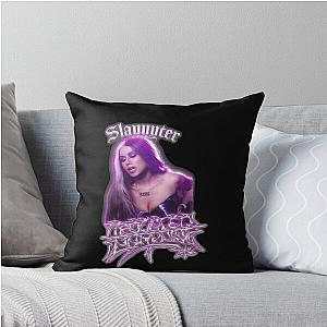 Troubled Paradise Slayter Throw Pillow