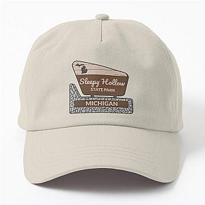 Sleepy Hollow State Park Michigan Entrance Welcome Sign Hat