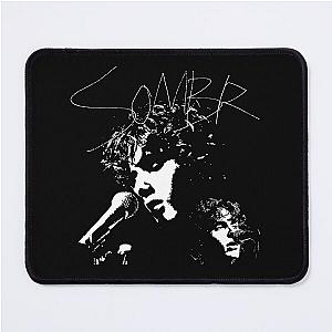 Classic Silhouette Style Somber Mouse Pad