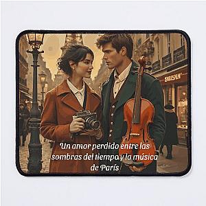 Valentine's Day Film Cinematic Un amor perdido entre las sombras de Paris Mouse Pad