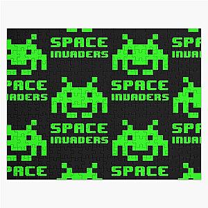 Space Invaders Green Version Jigsaw Puzzle