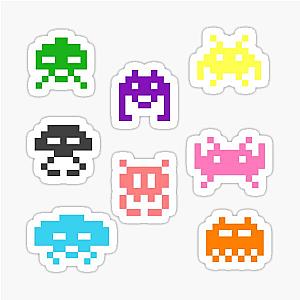 Space Invaders Sticker