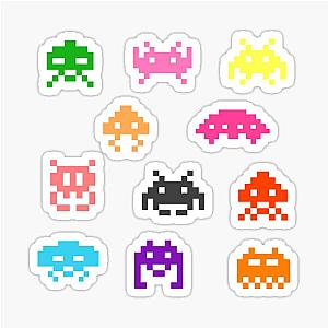 Space Invader Sticker
