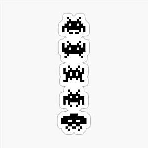 Space Invaders Vertical Sticker