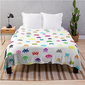 Space Invaders Throw Blanket