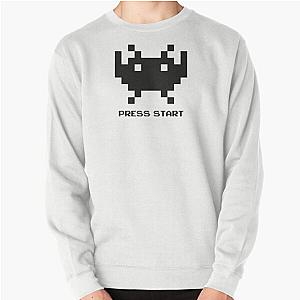Press Space Invaders Pullover Sweatshirt