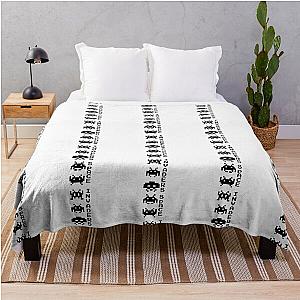Space Invaders Vertical Throw Blanket