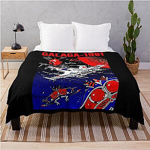 Vintage 90s Space Invaders Blanket