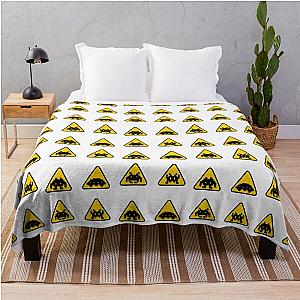 Space Invaders Throw Blanket (Shadow Version)
