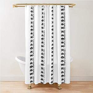 Space Invaders Vertical Shower Curtain