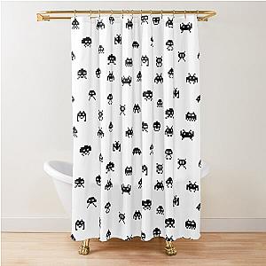 Space Invaders Shower Curtain
