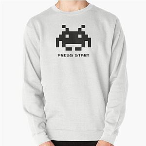 Press Space Invaders Pullover Sweatshirt