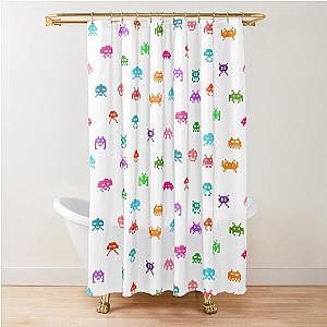 Space Invaders Collection Shower Curtain
