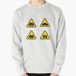Space Invaders Pullover Sweatshirt