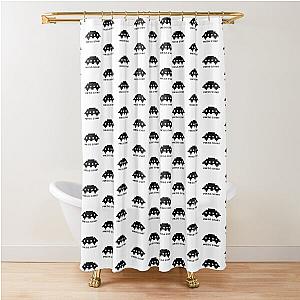 Start to Play Space Invaders Mothership Shower Curtain