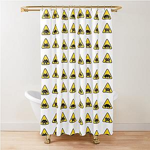 Space Invaders Shadow Version Shower Curtain