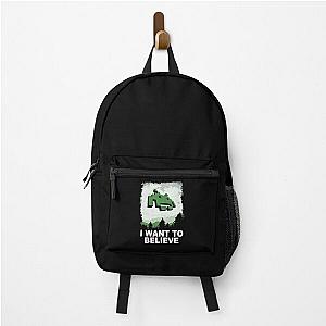Space Invaders Backpack I Want to Believe