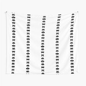 Space Invaders Vertical Tapestry