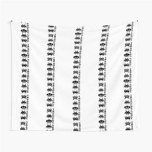 Space Invaders Vertical Tapestry