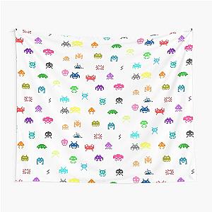 Space Invaders Collection Tapestry