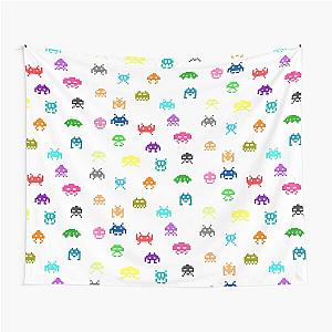 Space Invaders Tapestry